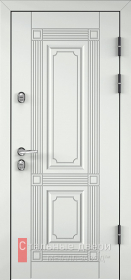 Входные двери МДФ в Дедовске «Белые двери МДФ»